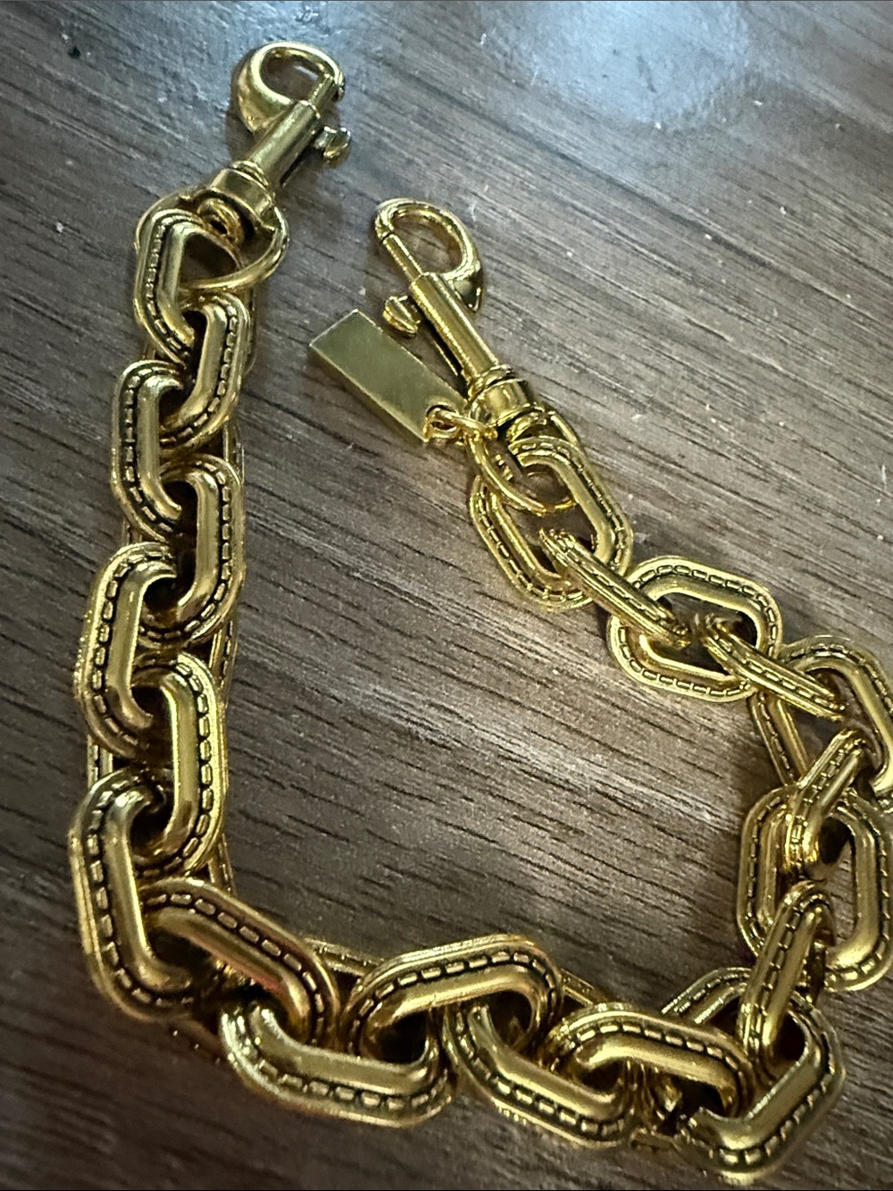 Antique Gold Chain Replacement Shoulder Strap for Handbags - Luxe Shine - NWOT - Picture 6 of 10